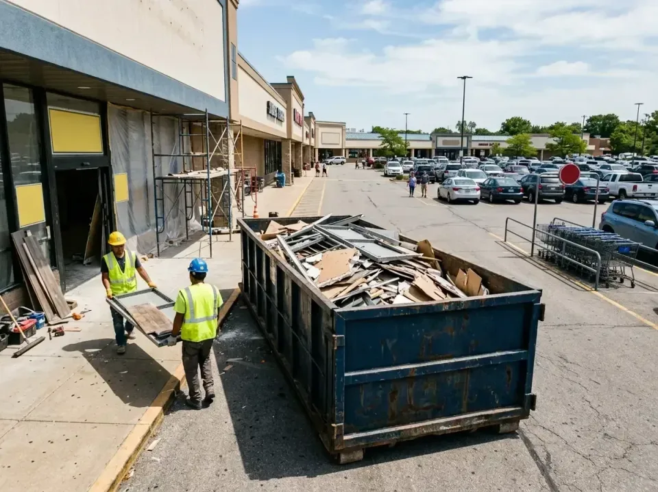 retail-store-renovation-debris-003 — frequently asked questions, Roll-off Dumpster Rentals in Forsyth, IL